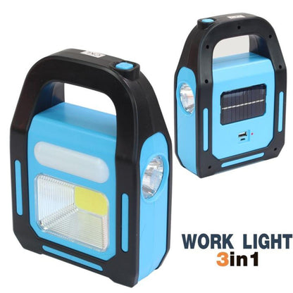 Hurry Bolt Work Light – Portable Rechargeable LED Work Lamp With Super Bright Illumination For Garage, Outdoor, Emergency, And Job Site Use