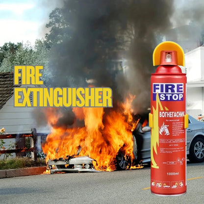 Portable Fire Extinguisher Spray | Fire Stop Emergency Safety Spray for Home | Fire Stop 500 ML