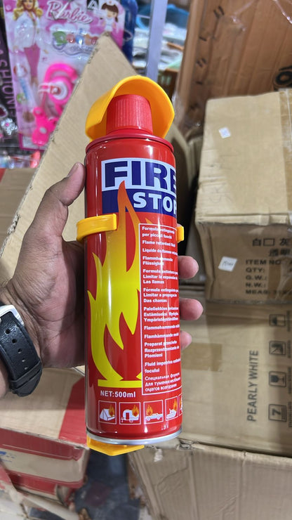 Portable Fire Extinguisher Spray | Fire Stop Emergency Safety Spray for Home | Fire Stop 500 ML