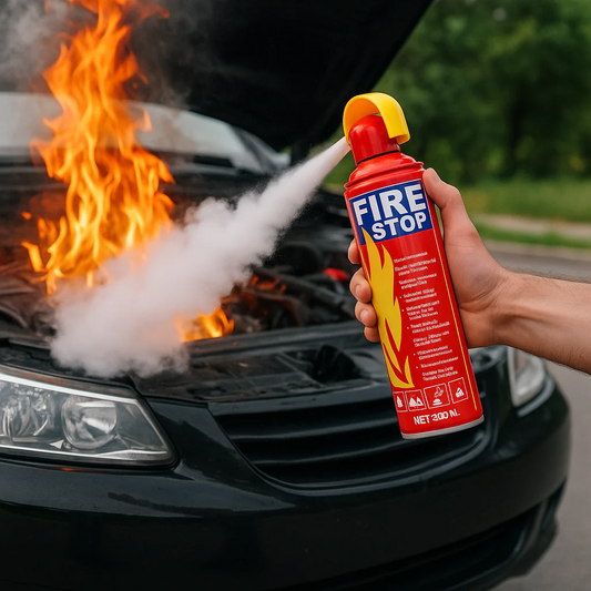 Portable Fire Extinguisher Spray | Fire Stop Emergency Safety Spray for Home | Fire Stop 500 ML