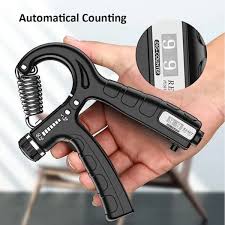 Hand Gripper with counter | Forearm Exerciser | Adjustable Resistance 10-130lbs | Professional Wrist Strength Arm Muscle Finger Rehabilitation Training Exercise Fitness Equipment With Counter