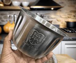 Best Quality Premium Stainless Steel 2L Hand Push Chopper – Multifunctional Meat & Vegetable Cutter with 4 Sharp Blades Portable Food Processor Bowl for Easy Kitchen Use