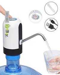 Automatic Electric Water Dispenser | 1200mAH Powerful Battery USB Rechargeable | Wireless Electric Water Pump Dispenser With Switch and USB Charging