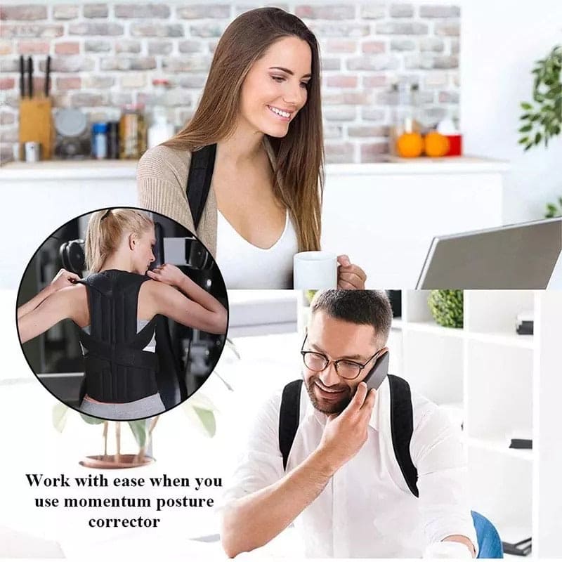 Adjustable Posture Back Belt | Posture Corrector Belt For Men And Women | Back Support And Shoulder Belt