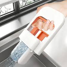 Foldable Desktop Mop | Mini Sponge Mop | Portable Mini Self Squeezing Wet Dry Mop for Bathroom & Kitchen