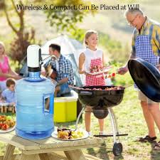 Automatic Electric Water Dispenser | 1200mAH Powerful Battery USB Rechargeable | Wireless Electric Water Pump Dispenser With Switch and USB Charging