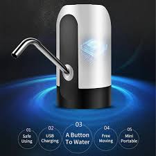 Automatic Electric Water Dispenser | 1200mAH Powerful Battery USB Rechargeable | Wireless Electric Water Pump Dispenser With Switch and USB Charging