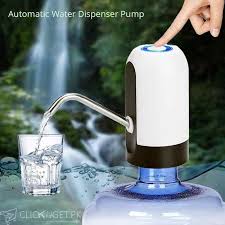 Automatic Electric Water Dispenser | 1200mAH Powerful Battery USB Rechargeable | Wireless Electric Water Pump Dispenser With Switch and USB Charging
