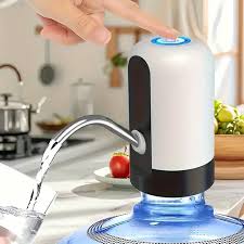 Automatic Electric Water Dispenser | 1200mAH Powerful Battery USB Rechargeable | Wireless Electric Water Pump Dispenser With Switch and USB Charging