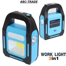 Hurry Bolt Work Light – Portable Rechargeable LED Work Lamp With Super Bright Illumination For Garage, Outdoor, Emergency, And Job Site Use