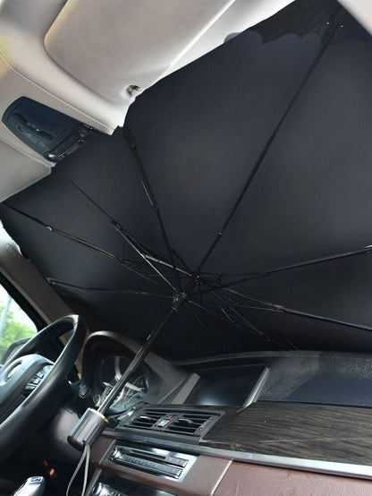 Foldable Car Windshield Sunshade Umbrella Heat Shield UV Protection For Front Windshield Interior Protection