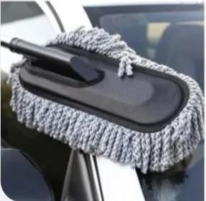 Car Wash Cleaning Brush Duster Dust Wax Mop Microfiber Telescoping Tool For Vehicle Exterior And Interior Cleaning