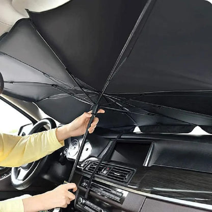 Foldable Car Windshield Sunshade Umbrella Heat Shield UV Protection For Front Windshield Interior Protection