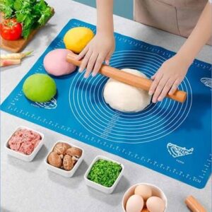 Silicone Baking Roti Mat | Heat Resistant | Non‑Stick Dough Pad with Measurements